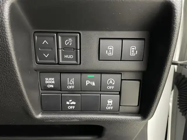 スズキ ソリオ バンディット HV MV 宮城県 2021(令3)年 4.4万km ピュアホワイトP 純正９型ナビ/両側パワースライドドア/全周囲カメラ/ヘッドアップディスプレイ/シートヒーター/パーキングセンサー/アダプティブクルーズコントロール/LEDヘッドライト/セーフティサポート/フルセグTV/スマートフォン連携/ミラー型ドライブレコーダー/CD/DVDプレーヤー/ETC/禁煙車