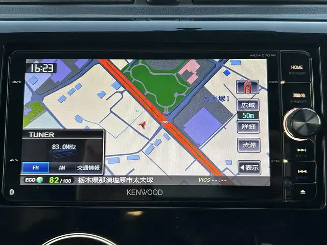 日産 デイズ ハイウェイスターG 栃木県 2014(平26)年 8.4万km プレミアムパープルP 社外SDナビ/・フルセグTV/・CD/DVD/BT/・SD/AM.FM/アラウンドビューモニター/ETC/革巻きステアリング/ステアリングスイッチ（非連動）/スマートキー/プッシュスタート/シートヒーター（D席）/アイドリングストップ/HIDヘッドライト/フォグランプ/オートライト/純正15インチAW/純正フロアマット/電動格納ウィンカーミラー