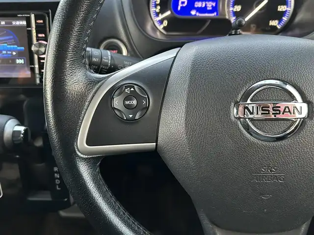 日産 デイズ ハイウェイスターG 栃木県 2014(平26)年 8.4万km プレミアムパープルP 社外SDナビ/・フルセグTV/・CD/DVD/BT/・SD/AM.FM/アラウンドビューモニター/ETC/革巻きステアリング/ステアリングスイッチ（非連動）/スマートキー/プッシュスタート/シートヒーター（D席）/アイドリングストップ/HIDヘッドライト/フォグランプ/オートライト/純正15インチAW/純正フロアマット/電動格納ウィンカーミラー