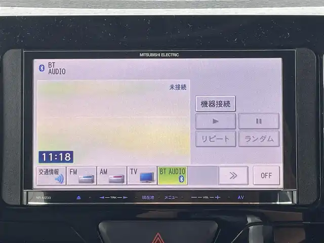 ダイハツ タント カスタム RS トップED SA 愛媛県 2015(平27)年 7.6万km ブラックマイカメタリック 社外ナビ（Bluetooth/SD/CD/DVD/ワンセグTV)/バックカメラ/両側パワースライドドア/ハーフレザーシート/ETC/社外16インチアルミホイール/純正フロアマット/純正ドアバイザー/LEDヘッドライト/フォグランプ/ABS/レーンキープアシスト/横滑り防止装置/盗難防止装置/衝突被害軽減ブレーキ/取扱説明書