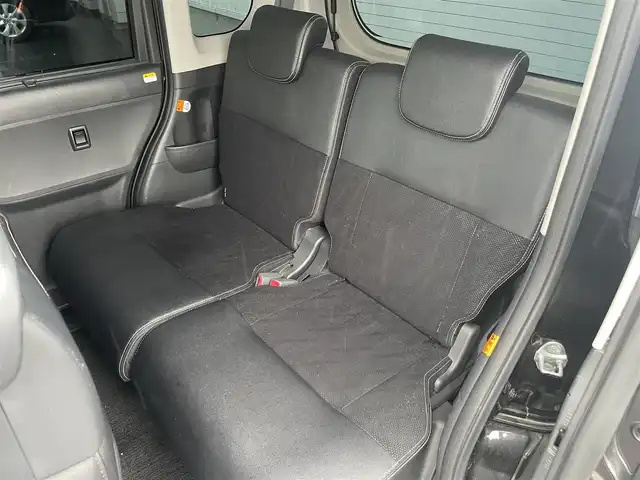 ダイハツ タント カスタム RS トップED SA 愛媛県 2015(平27)年 7.6万km ブラックマイカメタリック 社外ナビ（Bluetooth/SD/CD/DVD/ワンセグTV)/バックカメラ/両側パワースライドドア/ハーフレザーシート/ETC/社外16インチアルミホイール/純正フロアマット/純正ドアバイザー/LEDヘッドライト/フォグランプ/ABS/レーンキープアシスト/横滑り防止装置/盗難防止装置/衝突被害軽減ブレーキ/取扱説明書
