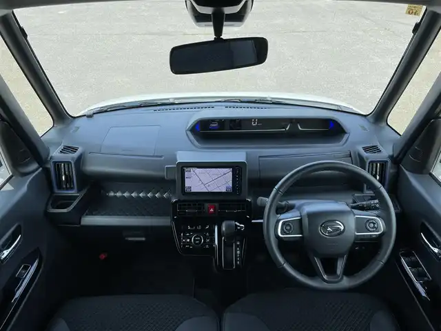 ダイハツ タント カスタム RS スタイルセレクション 道央・札幌 2021(令3)年 0.6万km シャイニングホワイトパール ４WD/純正ディーラーOPナビ/CD/DVD/BT/フルセグ/スマートアシスト/衝突被害軽減ブレーキ/横滑り防止装置/レーダークルーズコントロール/レーンキープアシスト/コーナーセンサー/バックカメラ/ビルトインETC/アイドリングストップ/PWRMODE/両側パワースライドドア/前席シートヒーター/革巻きステアリング/ステアリングリモコン/プッシュスタート/スマートキー/LEDヘッドライト/オートライト/オートハイビーム/フォグランプ/電動格納ミラー/ウィンカーミラー/フロアマット/ドアバイザー/スペアキー/純正エンジンスターター
