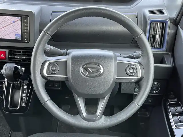 ダイハツ タント カスタム RS スタイルセレクション 道央・札幌 2021(令3)年 0.6万km シャイニングホワイトパール ４WD/純正ディーラーOPナビ/CD/DVD/BT/フルセグ/スマートアシスト/衝突被害軽減ブレーキ/横滑り防止装置/レーダークルーズコントロール/レーンキープアシスト/コーナーセンサー/バックカメラ/ビルトインETC/アイドリングストップ/PWRMODE/両側パワースライドドア/前席シートヒーター/革巻きステアリング/ステアリングリモコン/プッシュスタート/スマートキー/LEDヘッドライト/オートライト/オートハイビーム/フォグランプ/電動格納ミラー/ウィンカーミラー/フロアマット/ドアバイザー/スペアキー/純正エンジンスターター