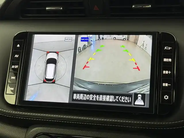 日産 キックス X 熊本県 2021(令3)年 4万km ピュアブラック 純正９型ナビ　/アラウンドビューモニター　/ＥＴＣ　/前後ドラレコ　/インテリジェントルームミラー　/プロパイロット　/コーナーセンサー/エマージェンシーブレーキ　/レーンキープ　/シートヒーター　/ステアリングヒーター　/ＬＥＤヘッドライト　/純正１７インチアルミホイール