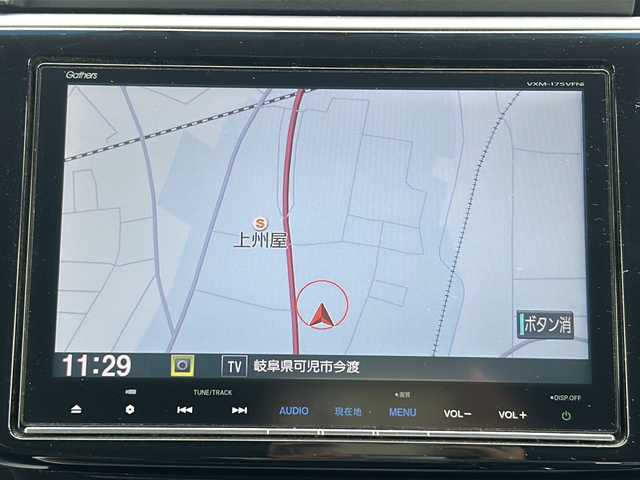 ホンダ ステップワゴン モデューロX 岐阜県 2017(平29)年 10.8万km プレミアムスパークルブラックパール 登録時走行距離107154km/純正１０型ナビ/純正後席モニター/フルセグテレビ/バックカメラ/Blue tooth・CD・DVD・iPod・SDミュージックサーバー/ETC/両側パワースライドドア/衝突被害軽減システム/ドライブレコーダー前方/レーンキープアシスト/レーダークルーズコントロール/プッシュスタート/スマートキー/ハーフレザーシート/オートライト