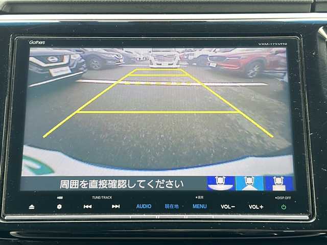 ホンダ ステップワゴン モデューロX 岐阜県 2017(平29)年 10.8万km プレミアムスパークルブラックパール 登録時走行距離107154km/純正１０型ナビ/純正後席モニター/フルセグテレビ/バックカメラ/Blue tooth・CD・DVD・iPod・SDミュージックサーバー/ETC/両側パワースライドドア/衝突被害軽減システム/ドライブレコーダー前方/レーンキープアシスト/レーダークルーズコントロール/プッシュスタート/スマートキー/ハーフレザーシート/オートライト