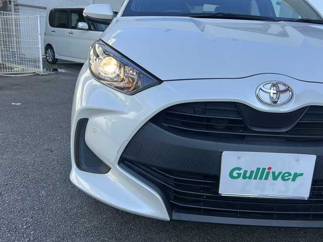 トヨタ ヤリス G 宮崎県 2021(令3)年 4.7万km ホワイトパールクリスタルシャイン 純正ナビ Bluetooth バックカメラ USB入力端子 ETC 前方のみドライブレコーダー 前後コーナーセンサー パワーステアリング パワーウィンドウ LEDライト 衝突軽減システム オートライト レーダークルーズコントロール