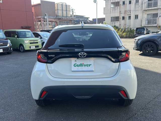 トヨタ ヤリス G 宮崎県 2021(令3)年 4.7万km ホワイトパールクリスタルシャイン 純正ナビ Bluetooth バックカメラ USB入力端子 ETC 前方のみドライブレコーダー 前後コーナーセンサー パワーステアリング パワーウィンドウ LEDライト 衝突軽減システム オートライト レーダークルーズコントロール
