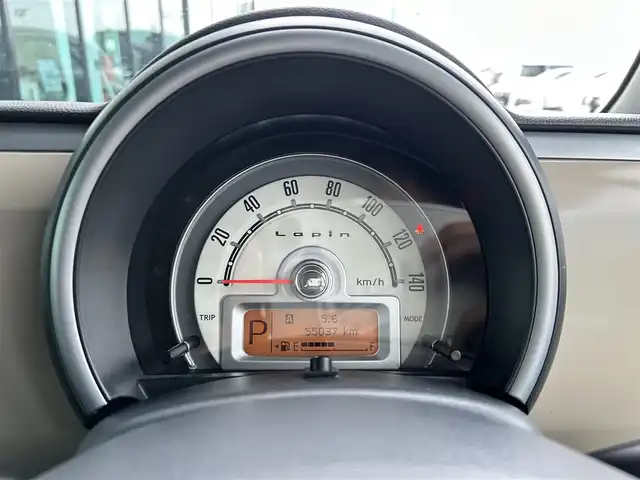 スズキ ラパン G 島根県 2014(平26)年 5.5万km ブルーイッシュブラックパール3 社外ナビ/フルセグTV/バックカメラ/ETC/アイドリングストップ/スマートキー/スペアキー×1/純正フロアマット/取扱説明書/保証書