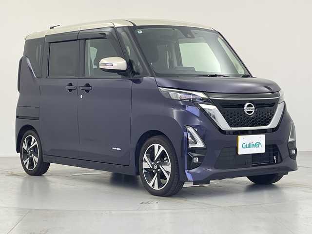 日産 ルークス HWS Gターボ プロパイロットED 愛知県 2022(令4)年 2万km フローズンバニラパール プロパイロット　/純正１９ｉｎｃナビ/フルセグTV　/全方位カメラ　/両側パワースライドドア　/衝突軽減ブレーキ　/車線逸脱警報/ふらつき警報　/踏み間違え防止アシスト　/オートハイビーム　/ＥＴＣ　/ＬＥＤヘッドライト　/純正アルミホイール/スマートキー/プッシュスタート/コーナーセンサー　/シートヒーター　/ドライブレコーダー