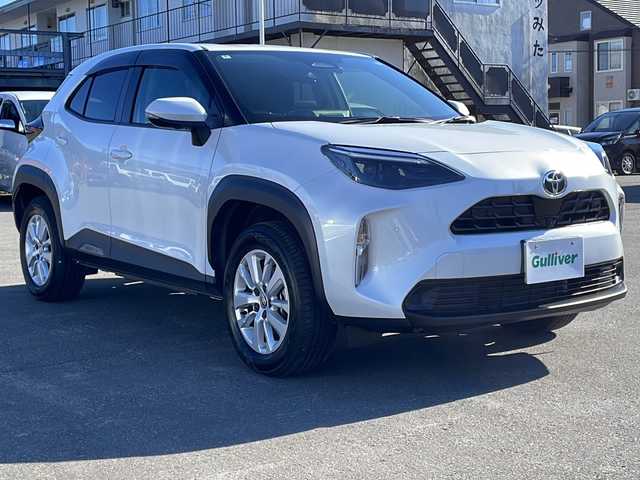 トヨタ ヤリスクロス ハイブリッド G 道東・釧路十勝 2024(令6)年 2万km パール 4WD/ワンオーナー/寒冷地仕様/純正ディスプレイオーディオ/ドライブレコーダー/ビルトインETC2.0/アラウンドビューモニター/バックカメラ/純正16インチAW/純正フロアマット/ステアリングスイッチ/ドアバイザー/アイドリングストップ/パーキングアシスト/クルーズコントロール/コーナーセンサー/ダウンヒルアシスト/オートライト/オートマチックハイビーム/フォグランプ/盗難防止装置/ABS/横滑り防止装置/スペアキ-