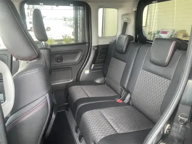 スズキ スペーシア カスタム HYBRID XS 三重県 2018(平30)年 3.8万km ブルーイッシュブラックパール3 純正ナビ/全方位モニター用カメラパッケージ/セーフティサポート/パワースライドドア（運転席側/助手席側）/LEDヘッドライト/オートライト/ボディ同色電動オート格納ドアミラー/サイドシルスポイラー/ボディ同色リアスポイラー/リアエアロバンパー/165/55R15タイヤ/　＊15インチアルミホイール/オートエアコン/シートヒーター（運転席）/キーレス/プッシュスタート