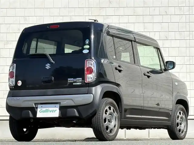 スズキ ハスラー G 岩手県 2015(平27)年 8.8万km ブルーイッシュブラックパール3 禁煙車/4WD/運転席シートヒーター/ミラーヒーター/横滑り防止装置/衝突軽減システム/ダウンヒルアシストコントロール/グリップコントロール/社外2DINオーディオ/→CD/FM/AM/AUX/USB/〇プッシュスタート/〇電動格納ミラー/〇フロアマット/〇ドアバイザー/〇スマートキー/ビルトインETC/冬タイヤアルミホイール車載