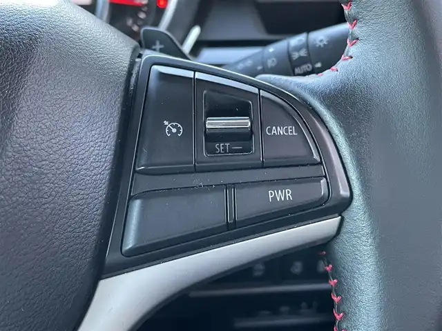 スズキ スペーシア カスタム HYBRID XS ターボ 佐賀県 2019(平31)年 7.9万km ピュアホワイトP デュアルセンサーブレーキサポート/クルーズコントロール/リアセンサー/純正8型SDナビ/・全方位カメラ/・フルセグTV/BT/CD/DVD/両側パワースライドドア/純正15インチAW/LEDヘッドライト/オートライト/フォグランプ/ハーフレザーシート（合皮）/シートヒーター/ETC/パドルシフト/ステアリングスイッチ/リアサーキュレーター/リアサンシェード/リアシートテーブル/プッシュスタート/フロアマット/エアバックW/サイド/カーテン/スペアキー×1/保証書