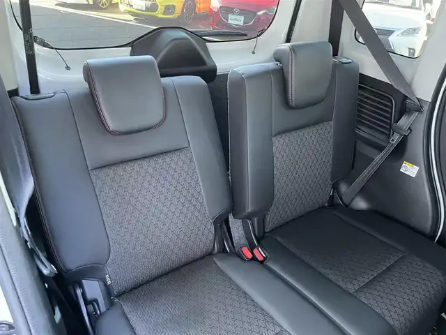 スズキ スペーシア カスタム HYBRID XS ターボ 佐賀県 2019(平31)年 7.9万km ピュアホワイトP デュアルセンサーブレーキサポート/クルーズコントロール/リアセンサー/純正8型SDナビ/・全方位カメラ/・フルセグTV/BT/CD/DVD/両側パワースライドドア/純正15インチAW/LEDヘッドライト/オートライト/フォグランプ/ハーフレザーシート（合皮）/シートヒーター/ETC/パドルシフト/ステアリングスイッチ/リアサーキュレーター/リアサンシェード/リアシートテーブル/プッシュスタート/フロアマット/エアバックW/サイド/カーテン/スペアキー×1/保証書