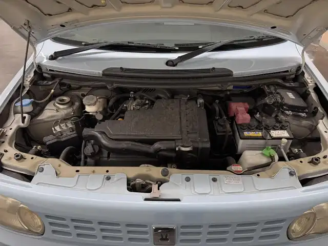 スズキ ラパン X 三重県 2011(平23)年 5.7万km エアブルーM/ホワイト ガソリン/FF/インパネCVT/ケンウッド 6.1インチ『彩速ナビ』 MDV-323/（FM/AM/CD/DVD/TV/SD/AUX/USB/RCA）/バックカメラ/ドライブレコーダー 前後/安全/・ABS/・運転席・助手席エアバッグ/・衝突安全ボディ/装備/・プッシュスタート/・スマートキーx1/・マニュアルエアコン/・LEDヘッドライト（電球から打替）/・ヘッドライトレベライザー/・電動格納ドアミラー/・集中式ドアロック/・純正14inAW/・保/取/など