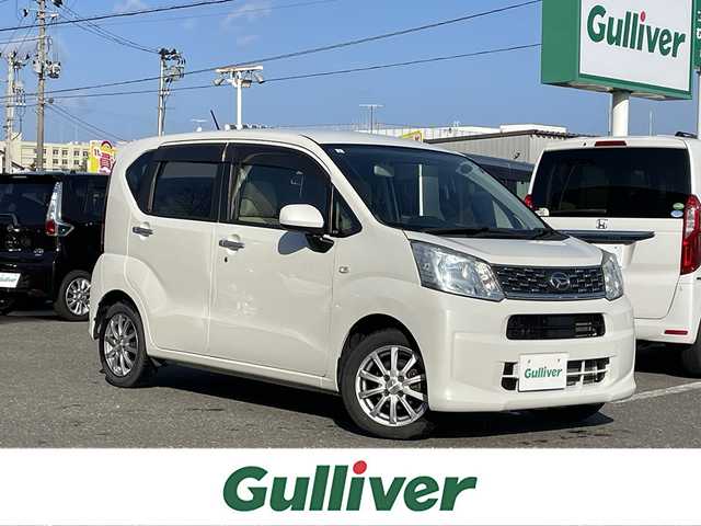 ダイハツ ムーヴ L 青森県 2017(平29)年 6.4万km トゥルーブルーマイカメタリック 4WD/社外ナビ/ワンセグTV/CD/AM/FM/パワーウインドウ/純正フロアマット/アイドリングストップ/ドアバイザー/横滑り防止