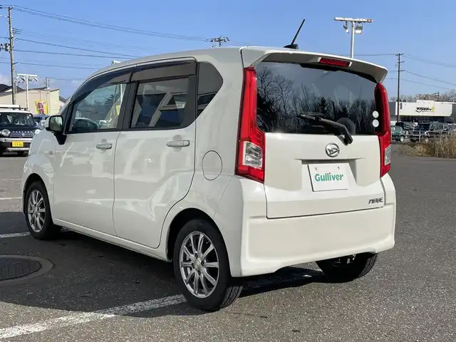 ダイハツ ムーヴ L 青森県 2017(平29)年 6.4万km トゥルーブルーマイカメタリック 4WD/社外ナビ/ワンセグTV/CD/AM/FM/パワーウインドウ/純正フロアマット/アイドリングストップ/ドアバイザー/横滑り防止