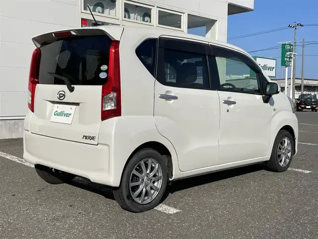 ダイハツ ムーヴ L 青森県 2017(平29)年 6.4万km トゥルーブルーマイカメタリック 4WD/社外ナビ/ワンセグTV/CD/AM/FM/パワーウインドウ/純正フロアマット/アイドリングストップ/ドアバイザー/横滑り防止