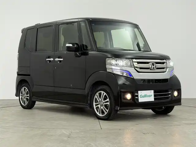 ホンダ Ｎ ＢＯＸ カスタム G Lパッケージ 愛知県 2017(平29)年 6.6万km クリスタルブラックパール 純正SDナビ（VXM-174VFXi）/・Bluetooth/・CD/・DVD/バックカメラ/ビルトインETC/ドライブレコーダー/スマートキー/パワースライドドア/純正14インチアルミホイール/ステアリングスイッチ/オートエアコン/チップアップシート/HIDヘッドライト/オートライト/ウィンカーミラー/フォグランプ