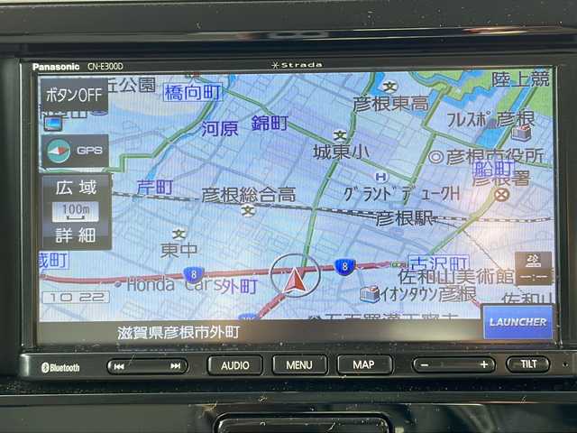 日産 デイズ ルークス X 滋賀県 2018(平30)年 4.8万km ホワイトパール 社外SDナビ/ワンセグテレビ（走行中視聴可能）/バックカメラ/全方位カメラ/アイドリングストップ/電格ミラー/プッシュスタート/片側パワースライドドア/前後コーナーセンサー/スペアキー1本/AM/FM/CD/SD/Bluetooth/衝突軽減システム