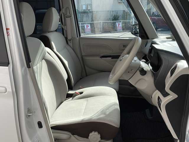 日産 デイズ ルークス X 滋賀県 2018(平30)年 4.8万km ホワイトパール 社外SDナビ/ワンセグテレビ（走行中視聴可能）/バックカメラ/全方位カメラ/アイドリングストップ/電格ミラー/プッシュスタート/片側パワースライドドア/前後コーナーセンサー/スペアキー1本/AM/FM/CD/SD/Bluetooth/衝突軽減システム