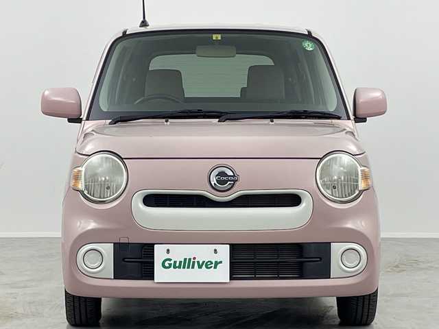 ダイハツ ミラ ココア X 福島県 2016(平28)年 1万km ムースピンクパール /禁煙車//純正オーディオ/ＡＵＸ・CD・AM・FM//電動格納ミラー//ヘッドライトレベライザー//アイドリングストップ//スマートキー//オートエアコン//スペアキー//純正フロアマット//ダブルエアバッグ