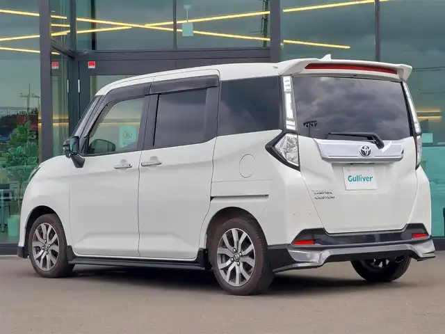 トヨタ タンク カスタムG－T 東京都 2019(平31)年 4.9万km パールホワイトⅢ 純正ナビ/バックカメラ/ビルトインETC/シートヒーター/両側パワースライドドア/アイドリングストップ/衝突軽減ブレーキ/クルーズコントロール/コーナーセンサー/オートマチックハイビーム/スマートキー/純正15インチAW