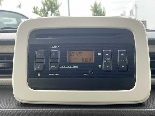 スズキ ラパン L 青森県 2015(平27)年 11万km フォーンベージュM 4WD/ワンオーナー/オーディオ/CD/AUX/前席シートヒーター/レーダーブレーキサポート/横滑り防止機能/ヘッドライトレベライザー/スマートキー/プッシュスタート/純正フロアマット/アイドリングストップ/バニティーミラー/電格ミラー/H28.H30.R2.R4.R6年記録簿有/スペアキー/保証書・取説書