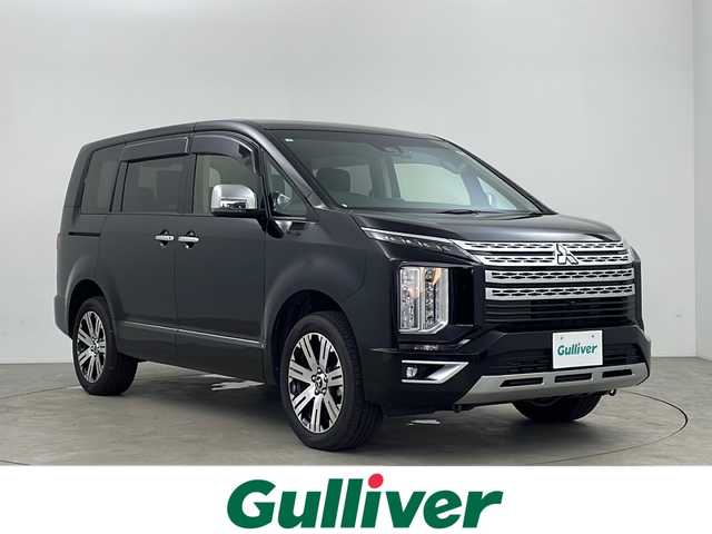 三菱 デリカＤ：５ P 福井県 2023(令5)年 0.7万km アメジストブラック 純正10.1型ナビ/アラウンドビューモニター/フルセグ/ETC/ドライブレコーダー/e-Assist/・衝突軽減ブレーキ/・車線逸脱警報システム/・後側方車両検知警報システム/・誤発進抑制機能/・レーダークルーズコントロール/・オートマチックハイビーム/シートヒーター/パワーシート/ステアリングヒーター/両側パワースライドドア/パワーバックドア/パドルシフト/アイドリングストップ