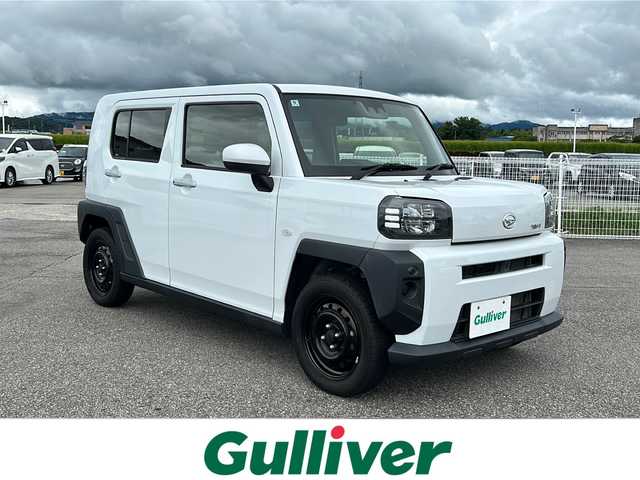 ダイハツ タフト X 富山県 2020(令2)年 5.6万km シャイニングホワイトパール ディーラーopナビ/（バックカメラ/Bluetooth/フルセグTV/CD/DVD）/ガラスルーフ/コーナーセンサー/HIDヘッドライト/オートエアコン/オートハイビーム/純正フロアマット/プッシュスタート/スマートキー