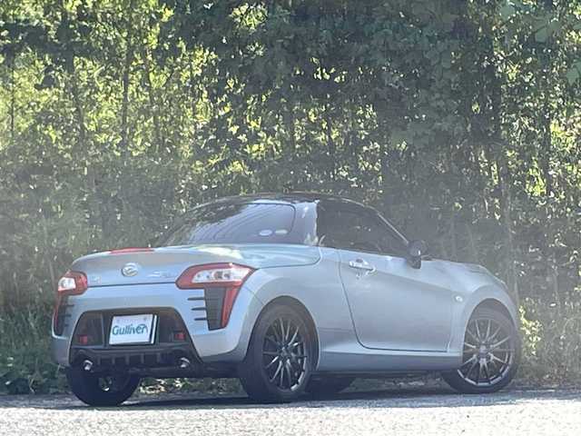 ダイハツ コペン ローブ S 大分県 2016(平28)年 7.9万km リキッドシルバーM ダイヤトーンサウンドナビ/BILSTEINショック/純正レカロシート/バックカメラ/フルセグ/Bluetooth/DVD/社外16インチアルミ/ETC/スマートキー/エンジンプッシュスタート /純正LEDヘッドライト/シートヒーター/アイドリングストップ