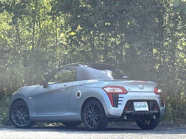 ダイハツ コペン ローブ S 大分県 2016(平28)年 7.9万km リキッドシルバーM ダイヤトーンサウンドナビ/BILSTEINショック/純正レカロシート/バックカメラ/フルセグ/Bluetooth/DVD/社外16インチアルミ/ETC/スマートキー/エンジンプッシュスタート /純正LEDヘッドライト/シートヒーター/アイドリングストップ