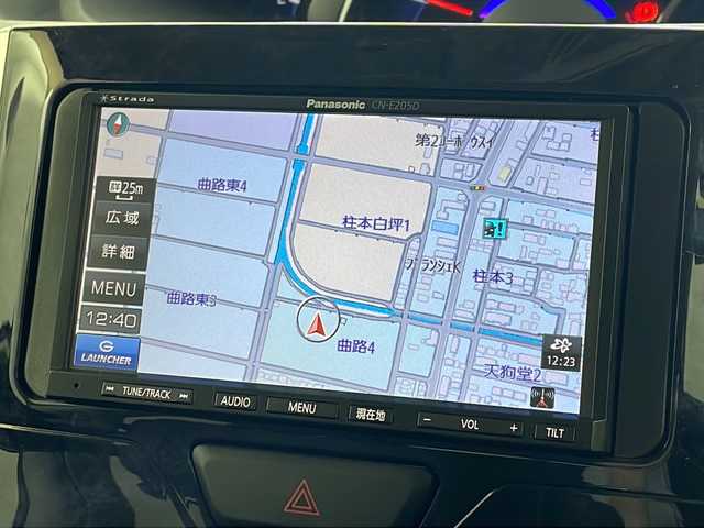 ダイハツ タント カスタム X トップED SAⅡ 岐阜県 2016(平28)年 5.7万km ブラックマイカメタリック パワースライドドア（片側）/社外SDナビ（CN－E205D）/バックカメラ/コーナーセンサー（後方）/純正アルミホイール/ETC/LEDヘッドライト/ドライブレコーダー/ベンチシート/横滑り防止装置/オートライト