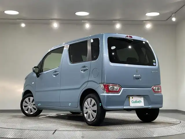 スズキ ワゴンＲ FA 愛知県 2021(令3)年 3.6万km フィズブルーパールメタリック CDチューナー/・AM/FM/CD/デュアルセンサーブレーキサポート/・衝突軽減ブレーキ/レーンキープアシスト/スペアキー/オートライト/AC/純正フロアマット/保証書