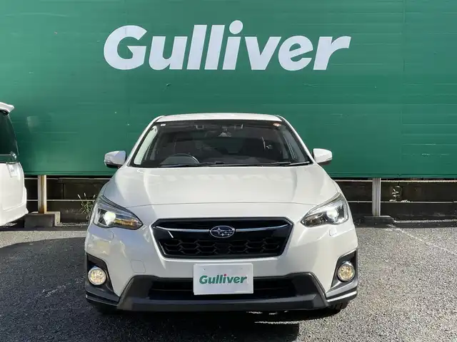スバル インプレッサ ＸＶ 2．0i－L アイサイト 岩手県 2017(平29)年 6.4万km クリスタルホワイトP ワンオーナー/純正SDナビ/（CD/DVD/BTオーディオ/フルセグ）/バックカメラ/アイサイト/・アダクティブクルーズコントロール/・プリクラッシュブレーキ/・車線逸脱警報/X-MODE/ドライブレコーダー/ETC/スペアキー×1/保証書/取扱説明書