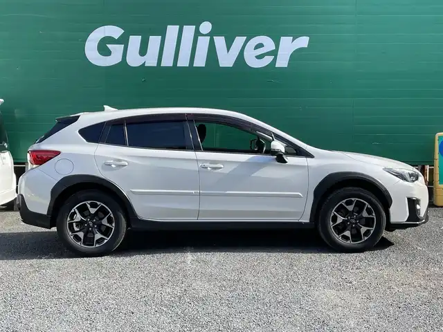 スバル インプレッサ ＸＶ 2．0i－L アイサイト 岩手県 2017(平29)年 6.4万km クリスタルホワイトP ワンオーナー/純正SDナビ/（CD/DVD/BTオーディオ/フルセグ）/バックカメラ/アイサイト/・アダクティブクルーズコントロール/・プリクラッシュブレーキ/・車線逸脱警報/X-MODE/ドライブレコーダー/ETC/スペアキー×1/保証書/取扱説明書