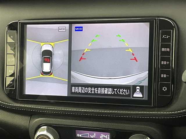 日産 キックス X 熊本県 2020(令2)年 4万km ブリリアントホワイトパール/ピュアブラック 2トーン ワンオーナー　/禁煙車　/純正9インチナビ（ＣＤ・ＤＶＤ・フルセグ・ＢＴ・フルセグ・ipod・SD・ＵＳＢ）/アラウンドビューモニター　/純正前方ドライブレコーダー　/ビルトインＥＴＣ　/レーダークルーズコントロール　/レーンキープアシスト/エマージェンシーブレーキ/側方支援/駐車支援/ふらつき警報/横滑り防止/前後クリアランスソナー/デジタルインナーミラー/ハーフレザーシート/純正フロアマット/純正17インチAW/オートライト/LEDヘッドライト/フォグライト/スマートキー/プッシュスタート/スペアキー1本/保証書/取扱説明書