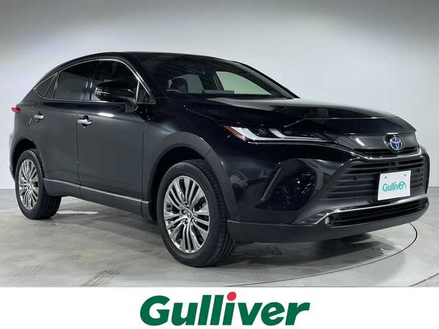 トヨタ ハリアー ハイブリッド Z レザーパッケージ 福岡県 2022(令4)年 3.4万km プレシャスブラックパール 純正12.3インチナビゲーション/フルセグテレビ/AM FM USB AUX BT/パノラマミックビューモニター/デジタルインナーミラー/パノラマルーフ/JBLプレミアムサウンド/LEDヘッドライト/本革レーザーシート/レーダークルーズコントロール/シートヒーター/シートクーラー/純正19インチアルミホイール/ビルトインETC/オートライト/オートマチックハイビーム/コーナーセンサー