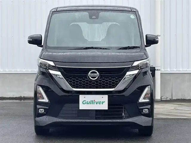 日産 ルークス HWS Gターボ プロパイロットED 愛媛県 2020(令2)年 4.1万km ブラック 日産プロパイロット/アダプティブクルーズコントロール/両側パワースライドドア/純正15インチアルミホイール/純正ドアバイザー/LEDヘッドライト/フォグランプ/オートライト/前後コーナーセンサー/プッシュスタート/スマートキー/ステアリングスイッチ/電動格納ミラー/取扱説明書