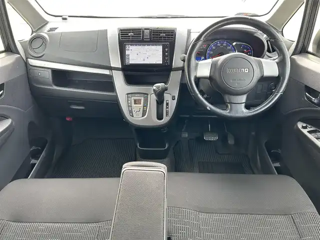 ダイハツ ムーヴ カスタム RS 埼玉県 2013(平25)年 8.4万km ブラックマイカメタリック ・ディーラー点検記録簿数年あり/・純正ナビ/・フルセグTV/・ETC/・前後ドライブレコーダー/・プッシュスタート/・スマートキー×２/・助手席下収納/・オートライト/・フォグライト/・アイドリングストップ/・電格ミラー/・ウィンカーミラー/・社外14インチAW/・