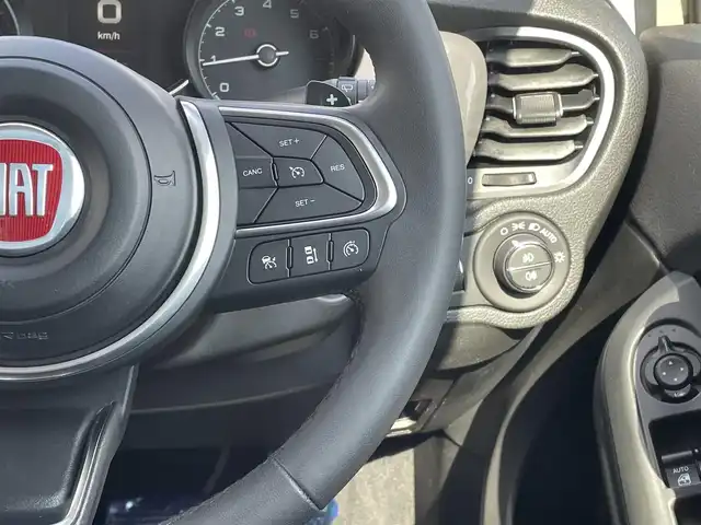 フィアット ５００Ｘ クロス 静岡県 2020(令2)年 4.3万km ベージュ ACC/黒革/パワーシート/シートヒーター/純正ディスプレイオーディオ/applecarplay/バックカメラ/純正17インチAW/クリアランスソナー/ブラインドスポット/ETC/ドラレコ/パドルシフト