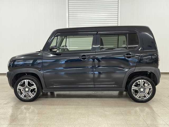 マツダ フレア クロスオーバー XS 熊本県 2017(平29)年 9.9万km ブルーイッシュブラックパール3 社外ＳＤナビ（ＣＤ/ＢＴ/ラジオ/ワンセグ）/バックカメラ/ＥＴＣ/前方ドライブレコーダー/Ｄ・Ｎ席シートヒーター/レーンキープアシスト/横滑り防止装置/衝突軽減システム/ステアリングスイッチ/オートライト/プッシュスタート/スマートキー/純正15インチＡＷ/純正フロアマット