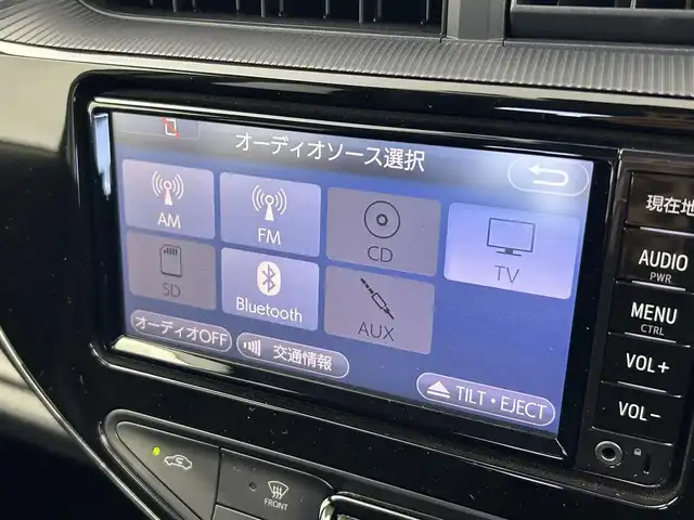 トヨタ アクア S スタイルブラック 愛知県 2018(平30)年 3.2万km ライムホワイトパールクリスタルシャイン トヨタセーフティー/　・プリクラッシュセーフティ/　・レーンディパーチャーアラート /　・オートマチックハイビーム/　・先行車発進告知機能/　・インテリジェントクリアランスソナー/純正SDナビ/　・Bluetooth/　・フルセグTV/バックカメラ/ETC/ステアリングスイッチ/ドライブレコーダー/電動格納ミラー/HIDライト/プッシュスタート