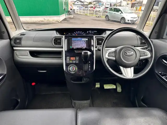 ダイハツ タント カスタム RS トップED SA Ⅲ 宮城県 2018(平30)年 5.8万km ブラックマイカメタリック スマートアシスト3/・衝突回避支援ブレーキ機能/・衝突警報機能（対車両/歩行者）/・車線逸脱警報機能/・誤発進抑制制御機能/・先行車発進お知らせ機能/・オートハイビーム/コーナーセンサー（リア）/社外メモリナビ（AVIC-RZ302）/・CD/DVD/・フルセグTV/バックカメラ/ETC/ドライブレコーダー/両側パワースライドドア/ハーフレザーシート/運転席シートヒーター/革巻きステアリング/ステアリングスイッチ/LEDヘッドランプ/フォグランプ/スマートキー＆プッシュスタート/電動格納ミラー/純正15インチAW/フロアマット/Wエアバッグ