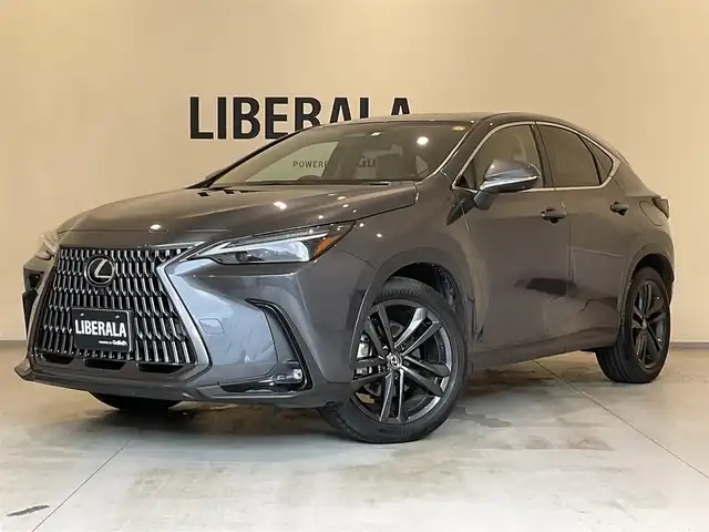 レクサス ＮＸ 250 バージョンL 熊本県 2023(令5)年 1万km ソニッククロム ・ワンオーナー/・スマートキー/・プッシュスタート/・プリクラッシュセーフティ/・ロードサインアシスト/・前後クロストラフィックアラート/・レーンデパーチャーアラート/・レーンチェンジアシスト/・ブラインドスポットモニター/・プロアクティブドライビングアシスト/・パーキングサポートブレーキ/・安心降車アシスト/・オートハイビーム/・クルーズコントロール(追従式)/・純正メモリナビ/　【Bluetooth・USB】/・フルセグTV/・全方位カメラ/・ETC2.0/・ドライブレコーダー(前後録画)/・パワーバックドア/・LEDヘッドランプ/・LEDフォグランプ/・純正マット/・保証書/取説