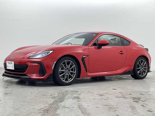 スバル ＢＲＺ R 宮城県 2021(令3)年 2.9万km 赤 STIエアロ（F.S.R）/禁煙車/アイサイト/・車線逸脱警報/・プリクラッシュブレーキ/・全車速追従機能付クルーズコントロール/・後退時ブレーキアシスト/・後側方警戒支援システム/・ステアリング連動ヘッドランプ/・アダプティブヘッドライト/Pioneer製9インチナビ/・BT.CD.DVD.SD.USB/バックカメラ/フルセグテレビ/ETC/前方純正ドライブレコーダー/パドルシフト/革巻きステアリング/ステアリングスイッチ/プッシュスタート/スマートキー×2/純正フロアマット/純正17インチアルミホイール/横滑り防止機能