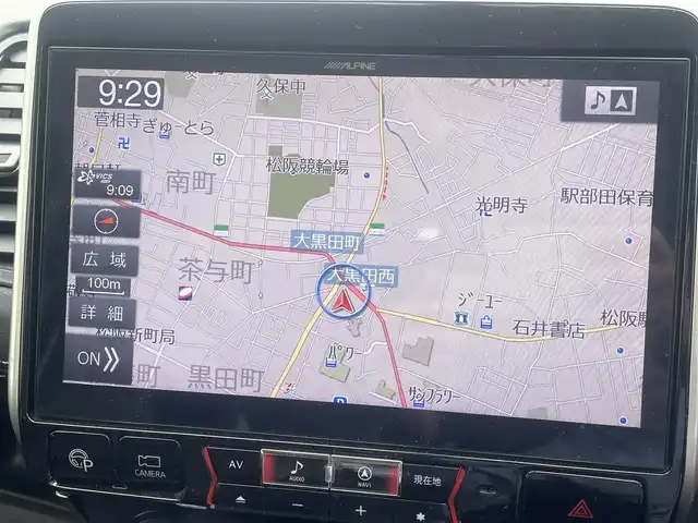日産 セレナ ハイウェイスター V 三重県 2018(平30)年 6.8万km マルーンレッド 2トーン アルパインメモリナビ/バックカメラ/アラウンドビューモニター/エマージェンシーブレーキ/クルーズコントロール/ハンズフリーパワースライドドア（助手席側）/LEDヘッドライト/オートライト/ボディ同色電動格納ドアミラー/革巻ステアリングホイール/ステアリングスイッチ/SRSエアバック（運転席/助手席）/インテリジェントキー/プッシュスタート