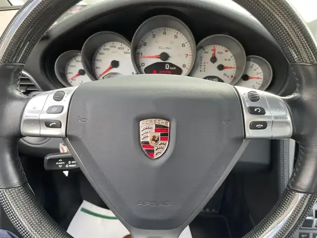 ポルシェ ９１１ ターボ 和歌山県 2007(平19)年 2.8万km 黒 ターボ/スポーツクロノパッケージ/カーボンインテリアトリム/Panasonicナビ/（フルセグTV/HDDMUSIC/CD/DVD/AM/FM/SD-Audio/VTR）/carrozzeria ウーファー/可動式リアウィング/純正20インチAW/スーパーキャットレーダー/記録簿（H19.H21.H22.H24.H25.H26.H28.H30.H31.R2.R4.R6)/純正フロアマット/シートヒーター　D/N/レザーシート/スペアキー×１/保証書/取扱説明書