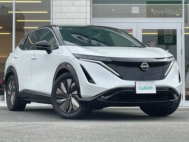 日産 アリア B6 兵庫県 2022(令4)年 3.6万km パール 純正ナビ/フルセグ/Bluetooth/アップルカープレイ/サンルーフ/BOSEサウンドシステム/レザーシート/パワーシート/ステアリングヒーター/シートヒーター/シートベンチレーション/シートメモリ/プロパイロット/エマージェンシーブレーキ/デジタルインナーミラー/ドライブレコーダー/ETC